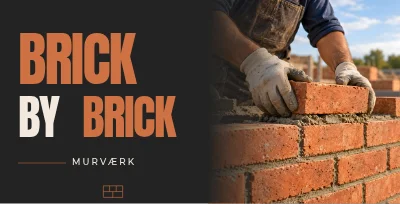 MURVÆRK — Brick by brick