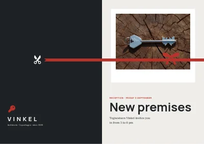 Reception in new premises