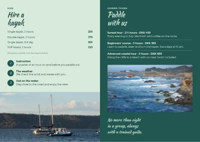 Pagina 2 di Kayak hire and tours