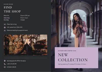 Fashion shop new collection