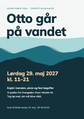 Nonfirmation — kajak og papirbølger