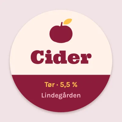 Cider fra æblegården