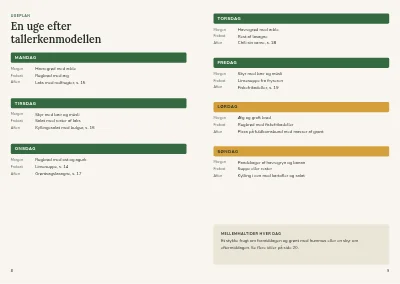 Side 8–9 af Kostguide fra diætist – 24 sider