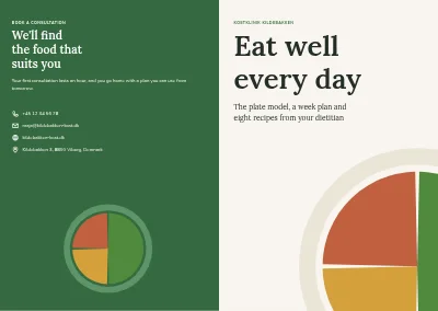 Cover of Nutrition guide from a dietitian – 24 pages