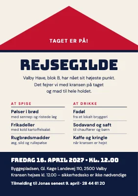 Rejsegilde — taget er på
