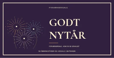 Fyrværkerisalg – Retro & karakter