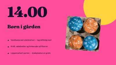 Side 3 af Sommerfest i gården — program
