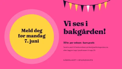 Side 7 av Sommerfest i bakgården — program