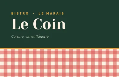 Nappe vichy