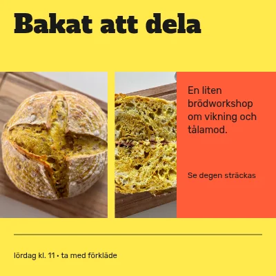 Bakat att dela · receptmarknad