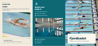 Swimming baths: opening hours and classes