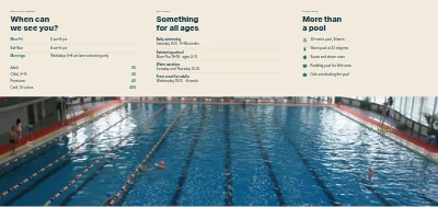 Seite 2 von Swimming baths: opening hours and classes