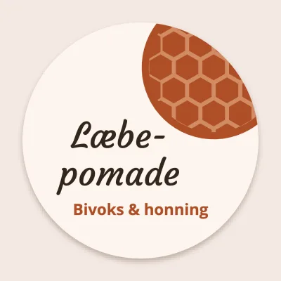 Læbepomade med bivoks