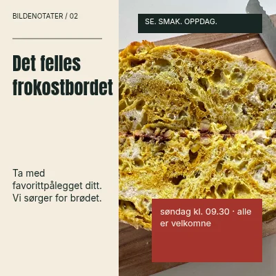 Det delte frokostbordet · Sidehode