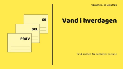 Side 1 af Vand i hverdagen