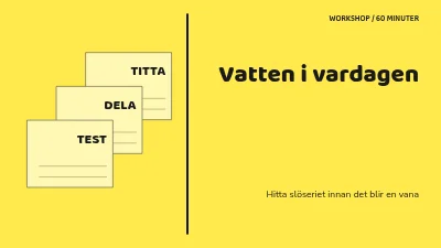 Sida 1 av Vatten i vardagen