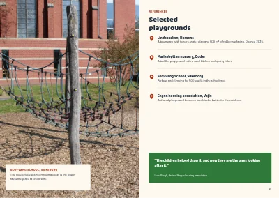 Pagine 18–19 di Product catalogue for playground equipment – 24 pages