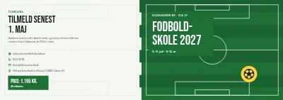 Omslag af Fodboldskole om sommeren – 8 sider