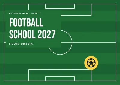 Summer football school – 8 pages