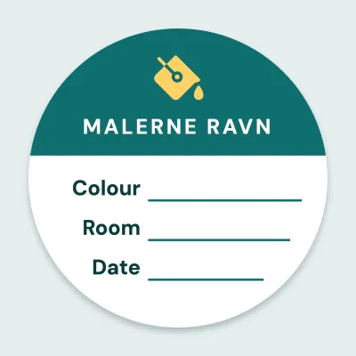 Leftover paint label