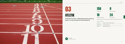 Side 24–25 af Årsskrift for idrætsforening – 96 sider
