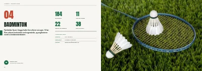 Side 30–31 af Årsskrift for idrætsforening – 96 sider