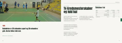 Side 32–33 af Årsskrift for idrætsforening – 96 sider