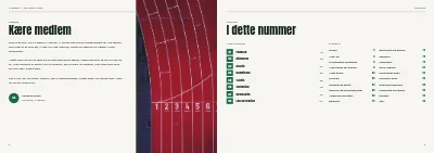 Side 2–3 af Årsskrift for idrætsforening – 96 sider