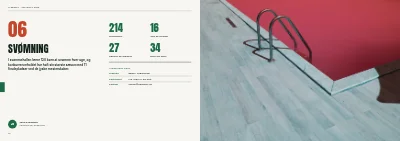 Side 42–43 af Årsskrift for idrætsforening – 96 sider