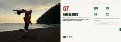 Pages 48–49 of Yearbook for a sports club – 96 pages