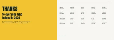 Pages 94–95 of Yearbook for a sports club – 96 pages