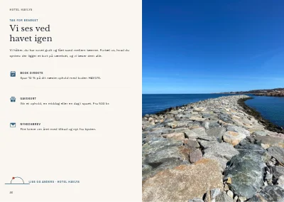Side 46–47 af Gæsteguide for badehotel – 48 sider