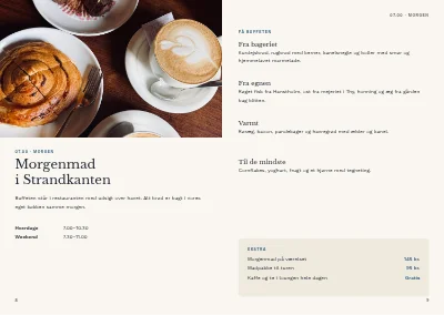 Side 8–9 af Gæsteguide for badehotel – 48 sider