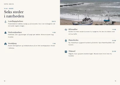 Side 14–15 af Gæsteguide for badehotel – 48 sider