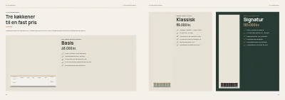 Side 38–39 af Katalog for køkken- og badeværelsesbutik – 64 sider