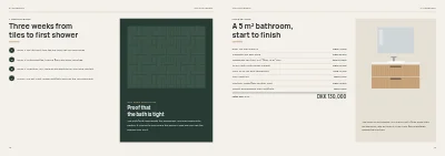 Pages 48–49 of Kitchen and bathroom showroom catalogue – 64 pages