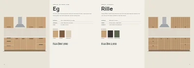 Pages 10–11 of Kitchen and bathroom showroom catalogue – 64 pages