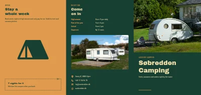 Lakeside campsite