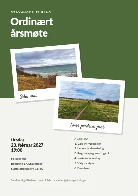Årsmøte i turlaget — polaroider