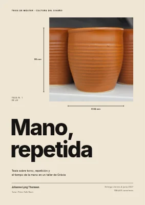 Trabajo de fin de máster — estudio de cerámica