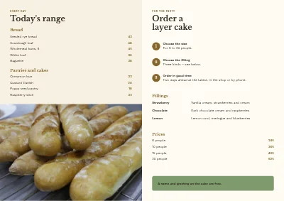 Pagina 2 van Bakery range and layer cakes
