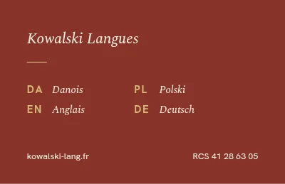 Page 2 de Cinq langues