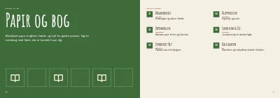 Side 20–21 af Program og udstillerliste for kunsthåndværkermarked – 32 sider