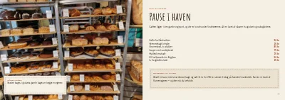 Side 22–23 af Program og udstillerliste for kunsthåndværkermarked – 32 sider
