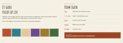 Side 30–31 af Program og udstillerliste for kunsthåndværkermarked – 32 sider