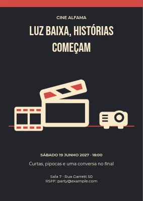 Apagam-se as luzes, começam as histórias