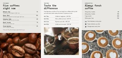 Seite 2 von Coffee roastery: coffees and subscription