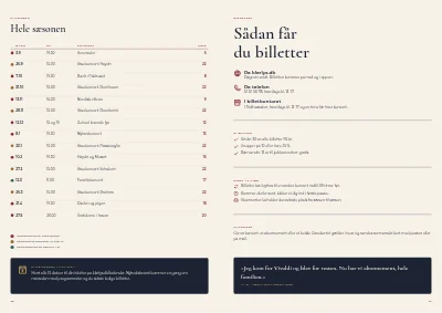Side 30–31 af Sæsonprogram for kammerorkester – 32 sider