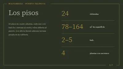 Página 3 de Presentación de inmueble — obra nueva junto al fiordo