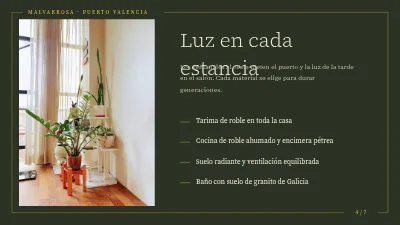 Página 4 de Presentación de inmueble — obra nueva junto al fiordo